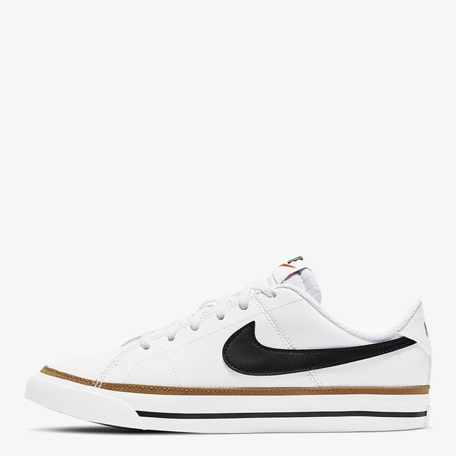 Nike Men's White/Black Nike Court Legacy Trainers