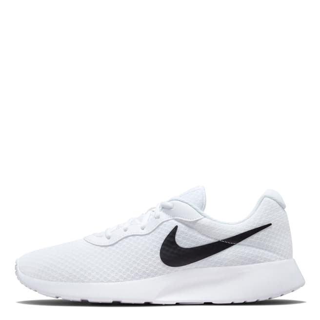 Nike Men's White/Black Nike Tanjun Trainers