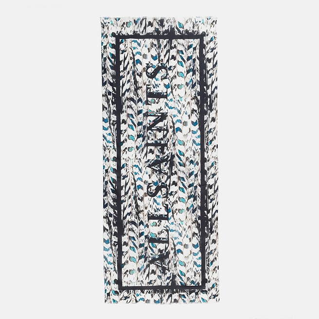 AllSaints White/Multi Ines Sarong