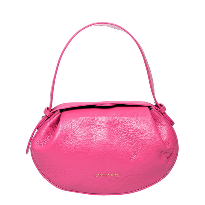 Isabella Rhea Pink Leather Handbag