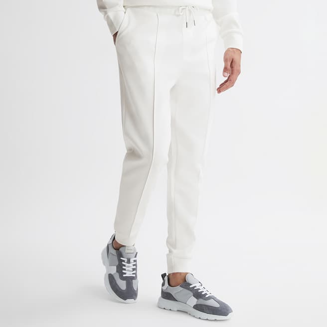 Reiss White Premier Tracksuit Bottoms