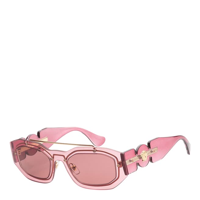 Versace Unisex Versace Pink Sunglasses 51mm