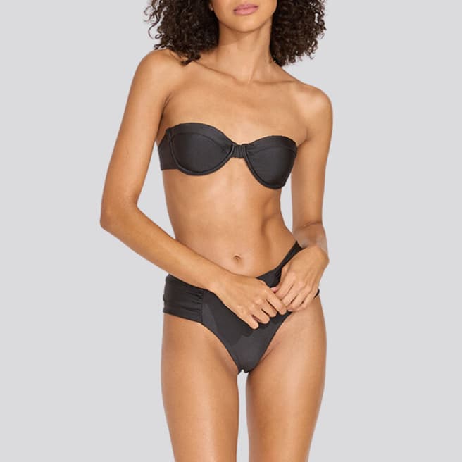 Solid & Striped Black Maisie Bikini Brief