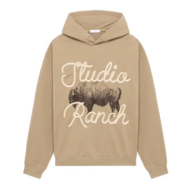 1989 Studio Camel Ranch Cotton Hoodie