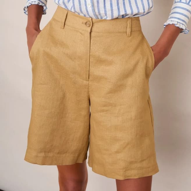 Wyse Tan Silvie Linen Shorts