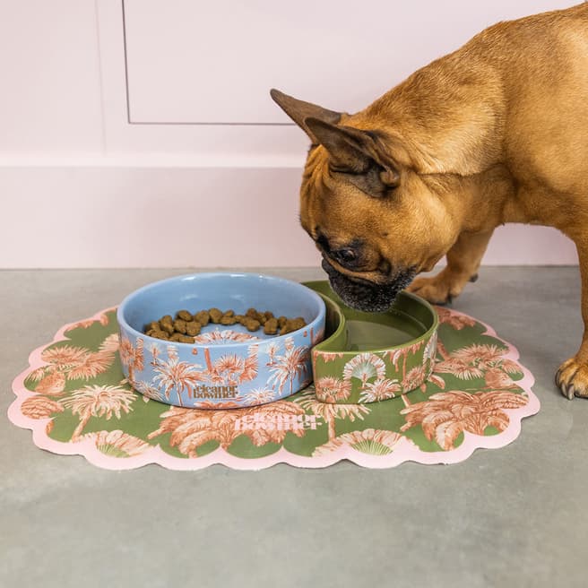 Eleanor Bowmer Set of 2 Half Moon Pet Bowls