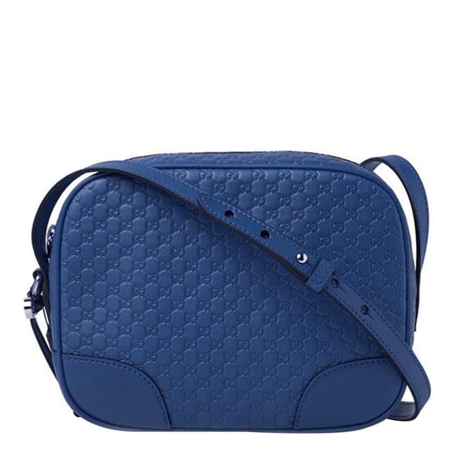 Gucci Blue Gucci Microguccissima Crossbody Bag