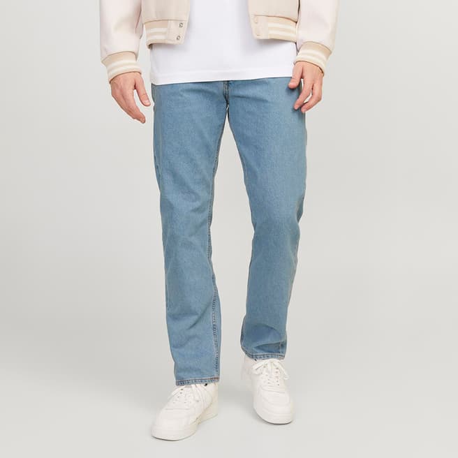 Jack & Jones Blue Denim Cotton Jeans