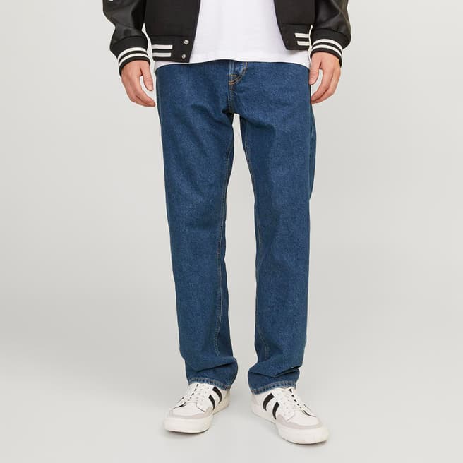 Jack & Jones Blue Denim Cotton Jeans