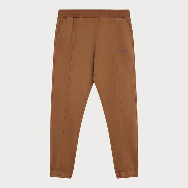 PAUL SMITH Brown Happy Cotton Joggers