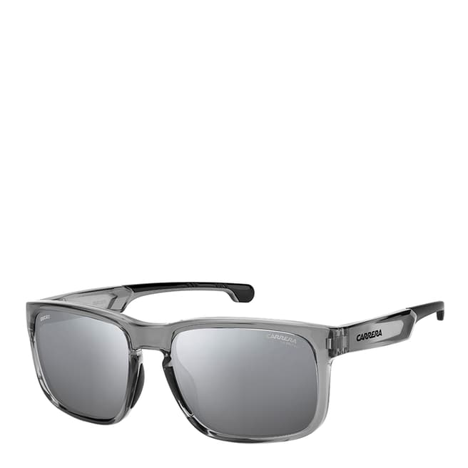 Carrera Grey Black Rectangular Sunglasses 57mm