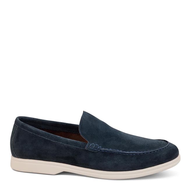 John White Blue Suede Firth Loafer  