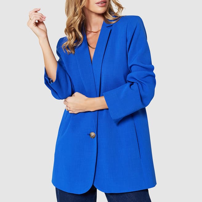 Closet Blue Oversized Blazer