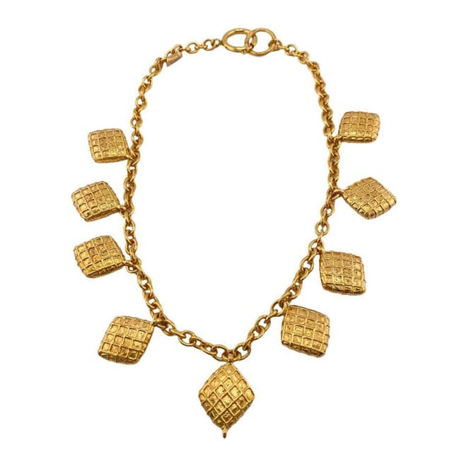 Vintage Chanel Gold Chanel Necklace 