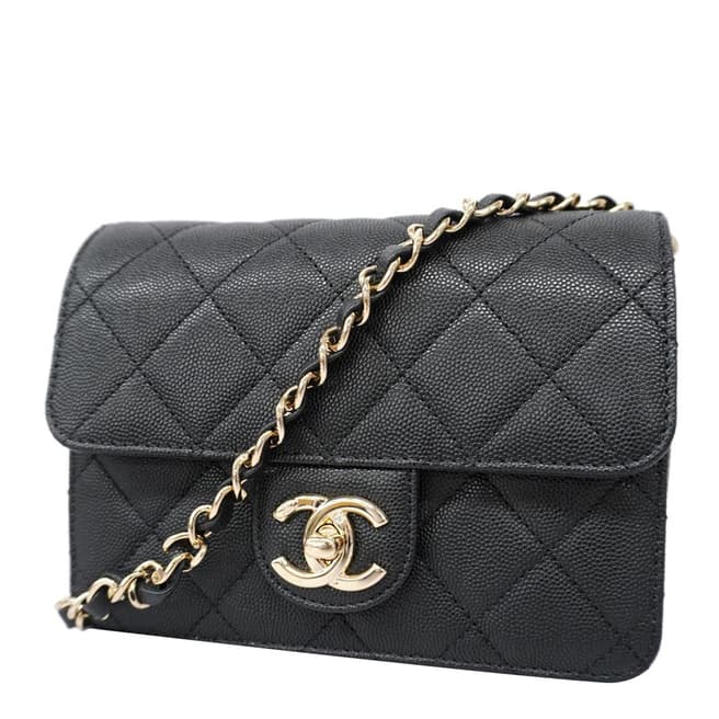 Vintage Chanel Black Chanel Timeless Shoulder Bag