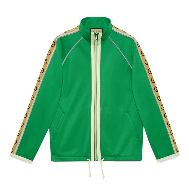 Gucci Gucci GG-Jacquard Side-Stripe Technical Track Jacket