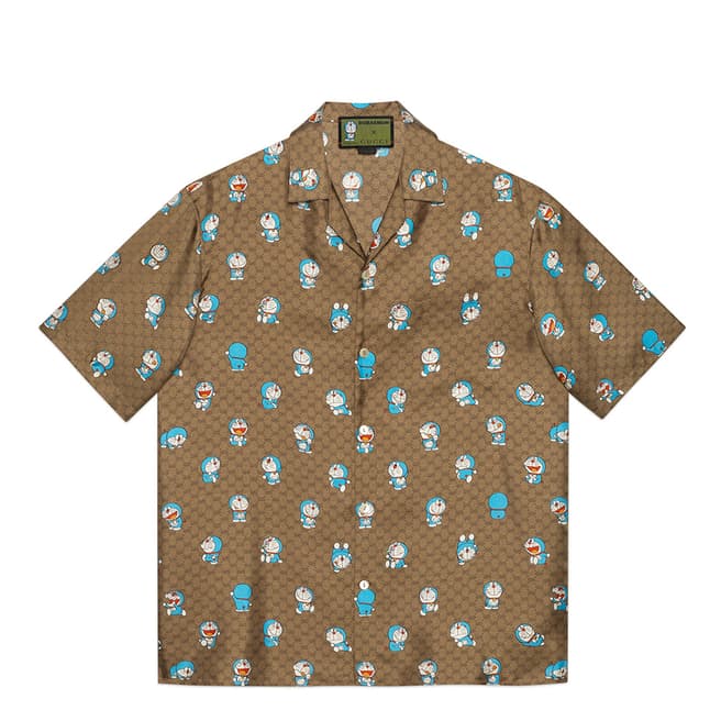 Gucci Gucci X Doraemon GG Bowling Shirt