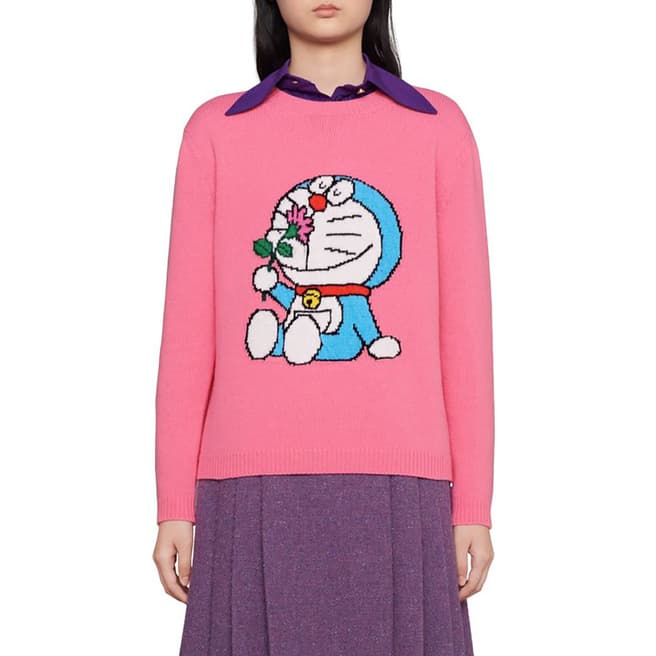 Gucci Gucci X Doraemon Fujiko-Pro Knitted Jumper 