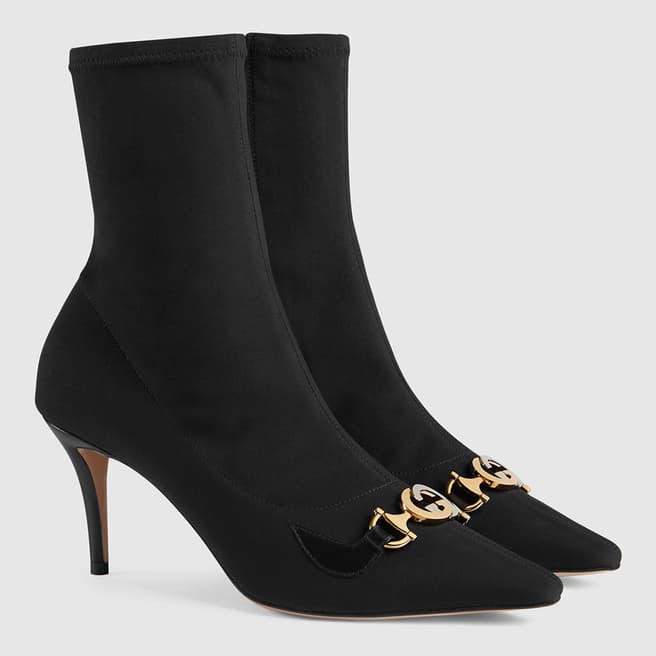 Gucci Size 4.5 Only- Women's Black Ankle Boot