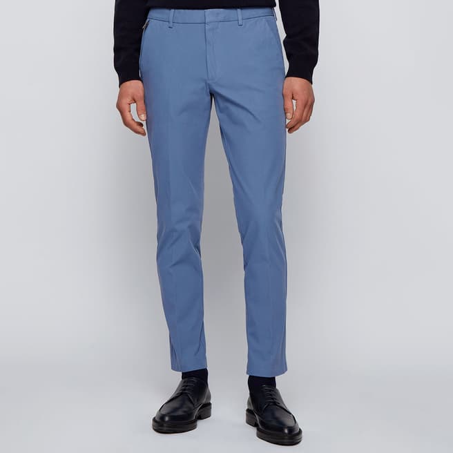 BOSS Blue Kaito Cotton Blend Chinos
