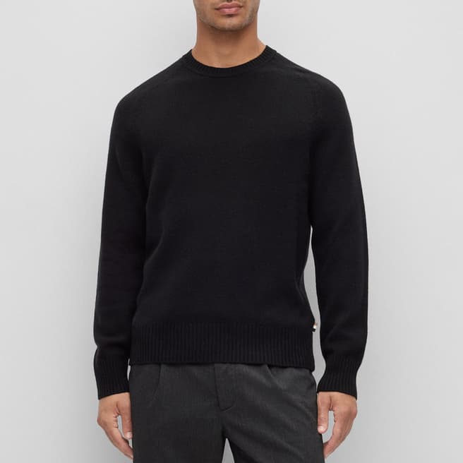 BOSS Black Lolive Crew Neck Cashmere Jumper