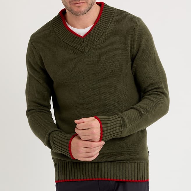 BOSS Green Marzio V-Neck Jumper