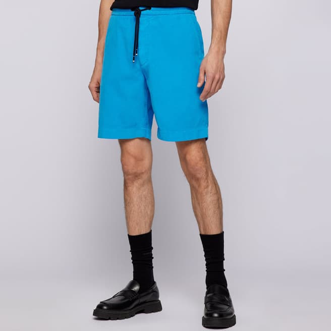 BOSS Blue Banks Cotton Shorts