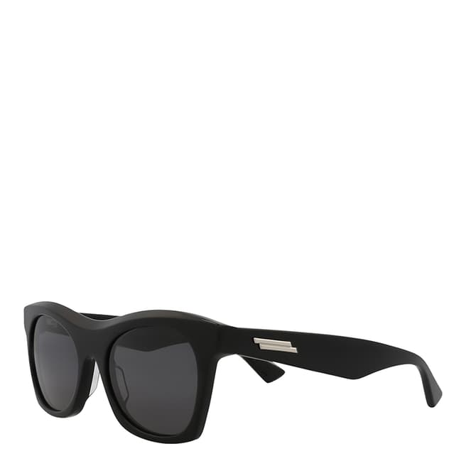 Bottega Veneta Unisex Bottega Veneta Black Sunglasses 54mm