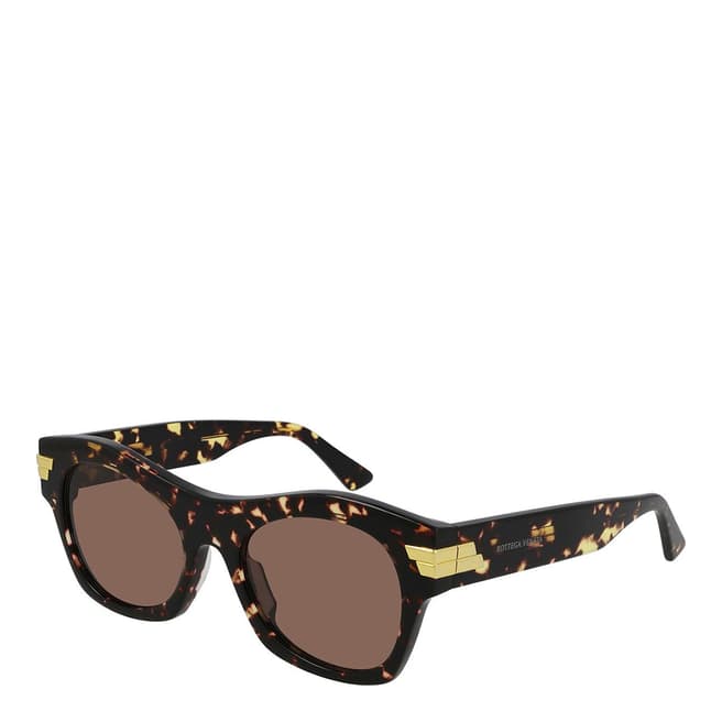 Bottega Veneta Unisex Bottega Veneta Brown Sunglasses 54mm