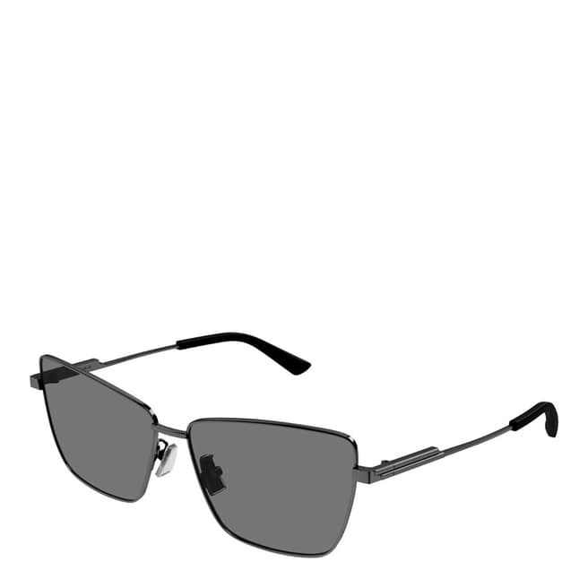 Bottega Veneta Womens Bottega Veneta Grey Sunglasses 59mm