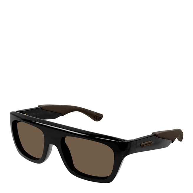Bottega Veneta Mens Bottega Veneta Black Sunglasses 54mm