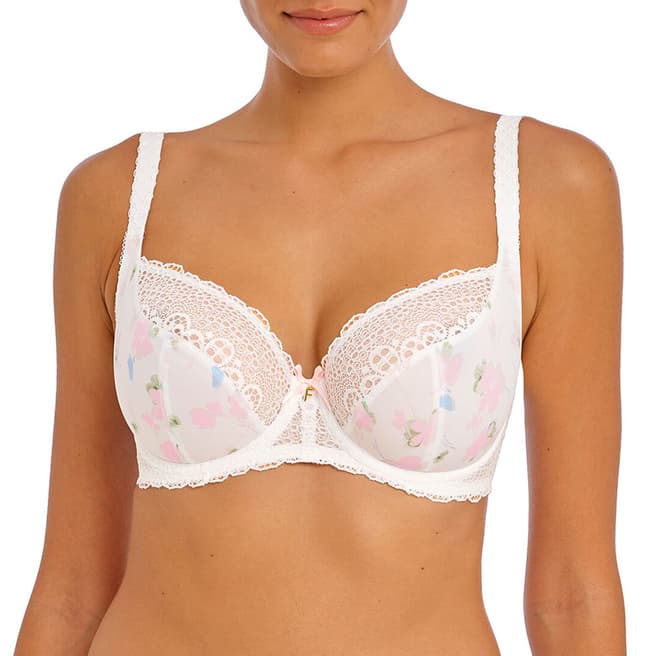 Freya White Daydreaming Plunge Bra