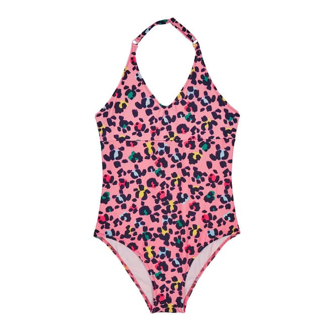 Vilebrequin Pink Multi Girls Bonbon One Piece Swimsuit 