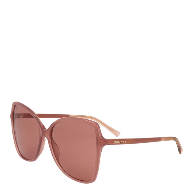 Jimmy Choo Pink Square Sunglasses 59mm