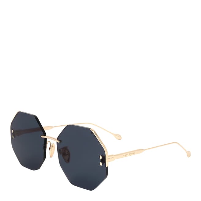 Isabel Marant Rose Gold Octangonal Sunglasses 60mm