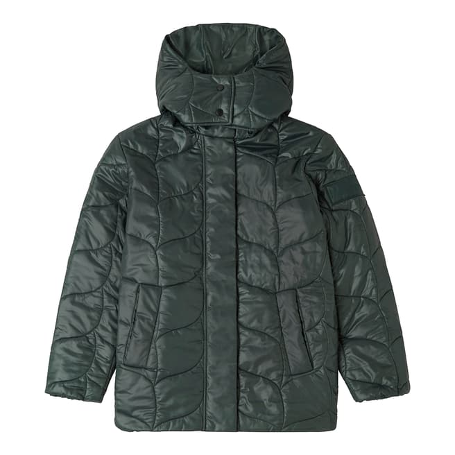 Mulberry Softie Quilted Hooded Puffer Jacket