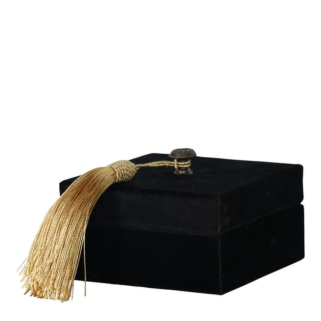 The Libra Company Black Velvet Decorative Box