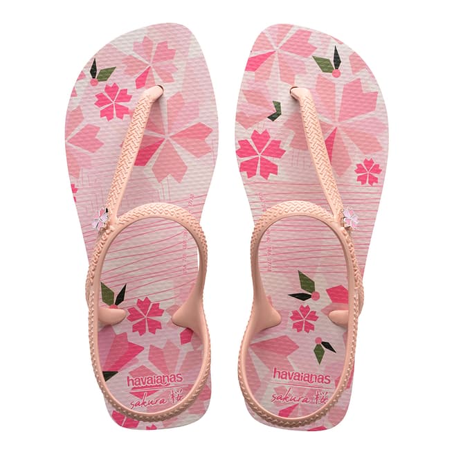Havaianas Women Pink Shakura Print Sandal 