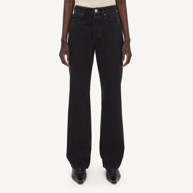 By Malene Birger Black Organic Cotton Miliumlo Bootcut Jeans