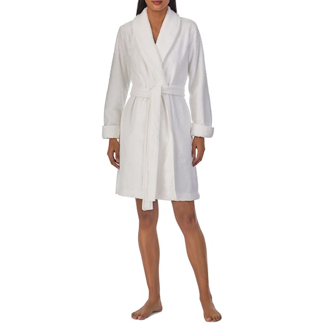 Ralph Lauren White Short Robe