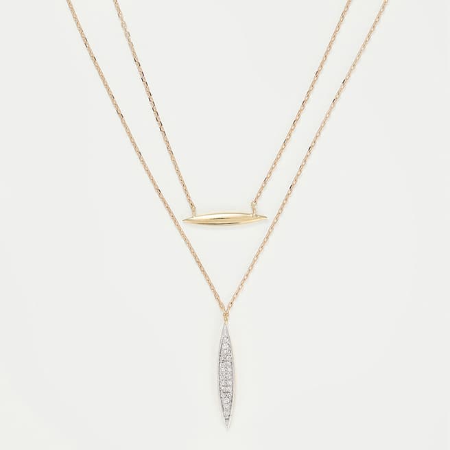 MUSE Gold Marcelia Diamond Necklace