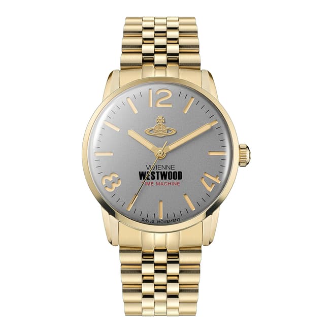 Vivienne Westwood Gold Stainless Steel Cadogan Quartz Watch