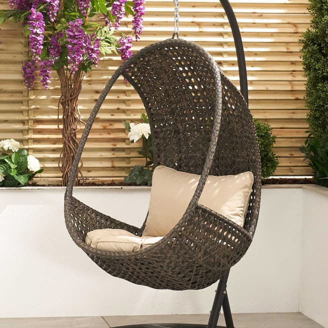 Nova Single Hanging Pod - Brown