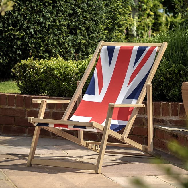 Gallery Living Anison Deck Chair Union Jack