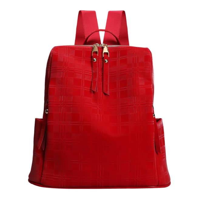 Lucky Bees Red Backpack