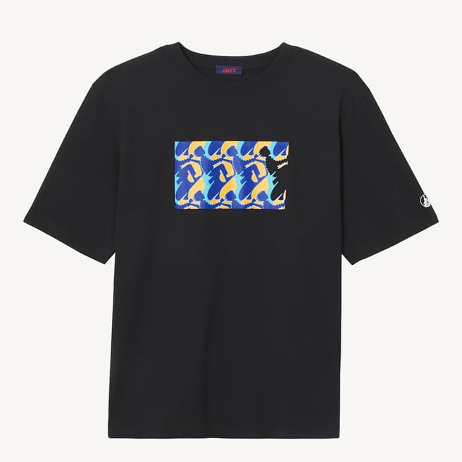 Jott Black Leo Cotton T-Shirt