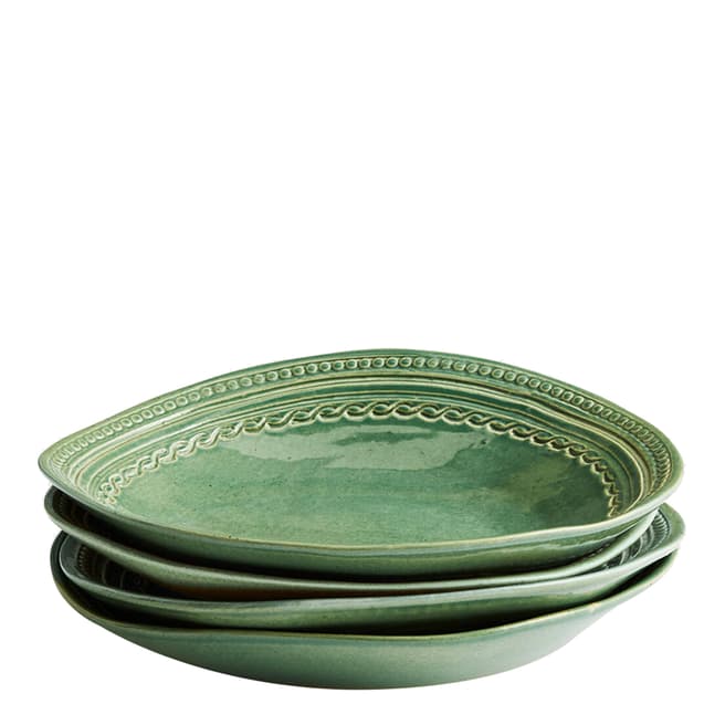 Soho Home Set of 4 Green Adderbury Pasta Bowl