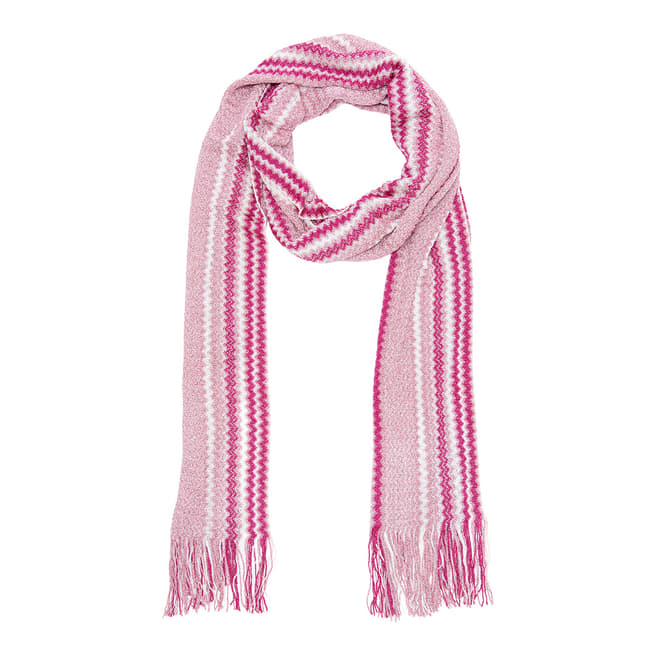 Missoni Pink Knitted Scarf