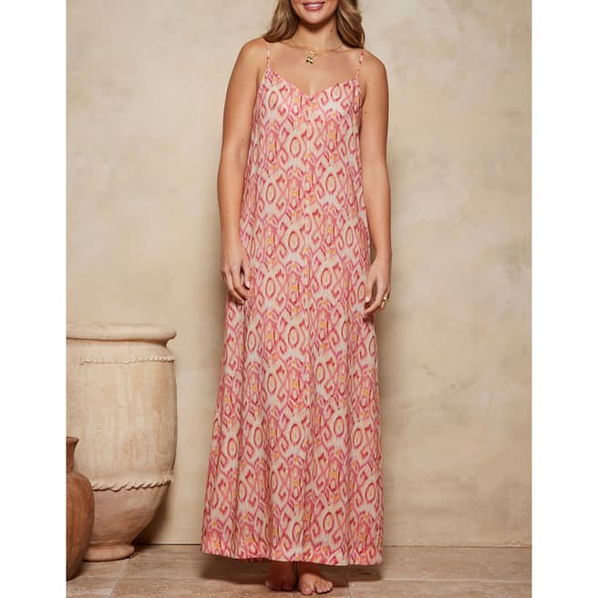 Tigerlily Rust Cleo Mara Maxi Dress  