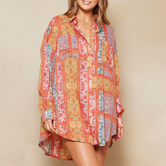 Tigerlily Multi Idra Cruise Shirt Dress